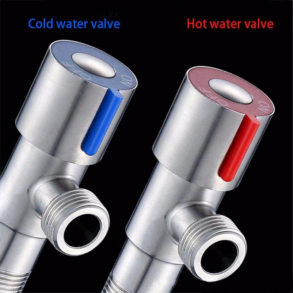 Van Chặn Nước Bằng Thép Không Gỉ Có Công Tắc Bật / Tắt Cho Bồn Rửa Nhà Bếp / Phòng Tắm