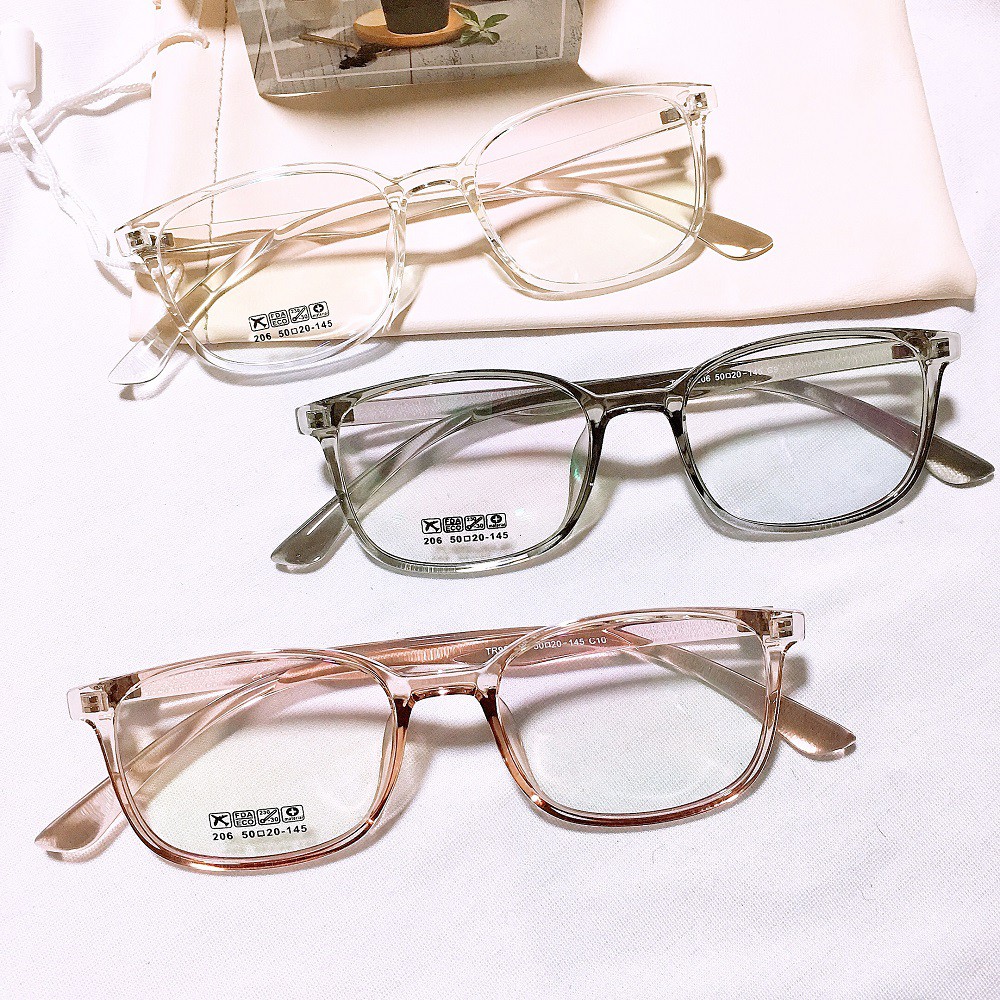 Gọng kính cận 2332 nhiều màu dùng làm cận viễn loạn