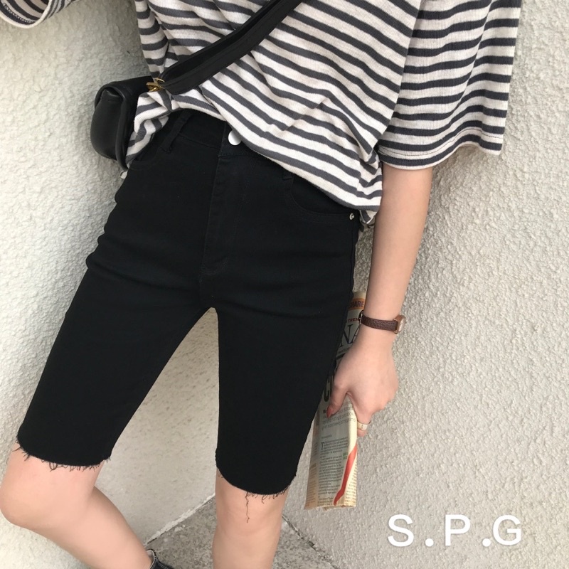 Quần biker denim 907001 Comic