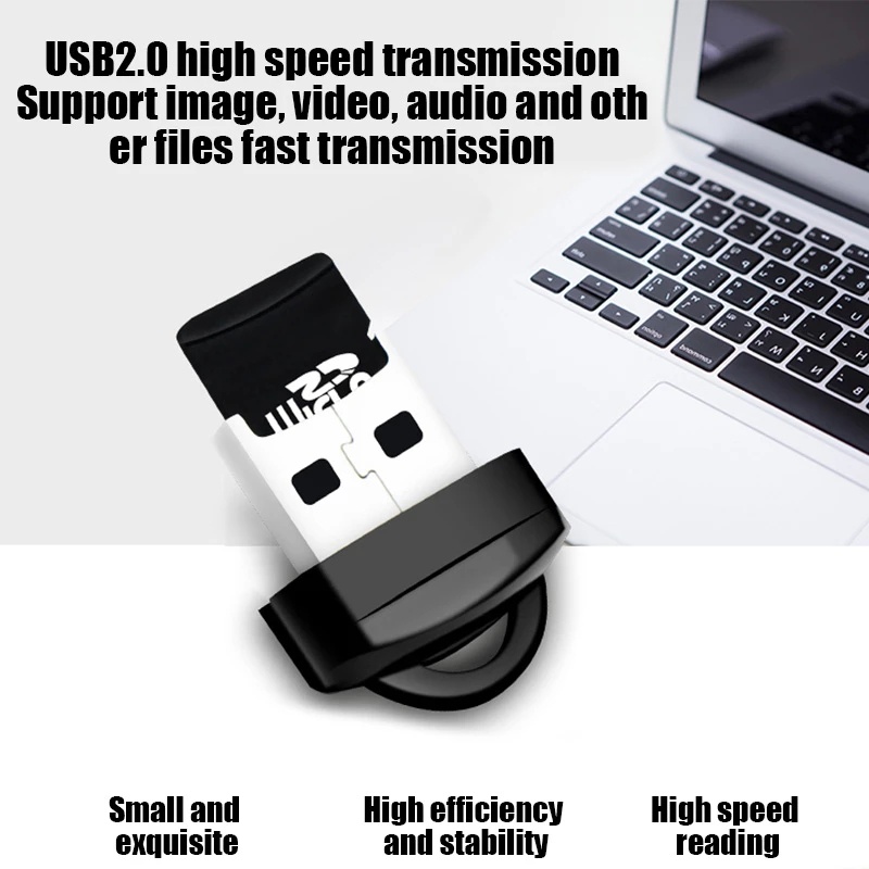 Đầu Đọc Thẻ Nhớ USB 2.0 Tốc Độ Cao