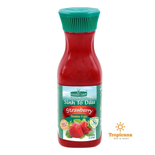 Sinh Tố Golden Farm Đủ mùi - Chai 1L