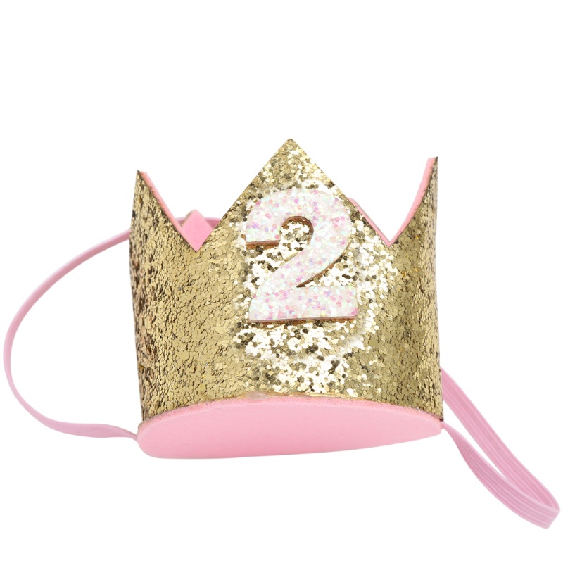 Băng Đô Cài Tóc Hình Vương Miện Công Chúa Cho Bé Gái