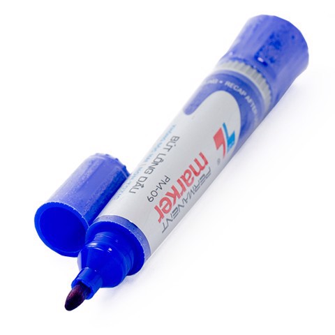 Bút dạ lông dầu TL PM09 nét to (xanh, đỏ, đen)