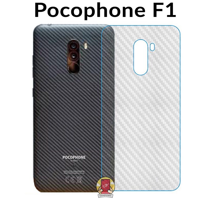 Dán lưng cacbon Xiaomi Pocophone F1