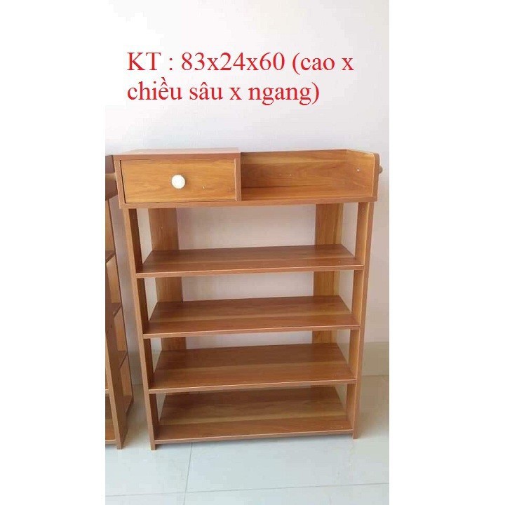 Kệ để giày dép gỗ 5 tầng cao cấp 5 tầng