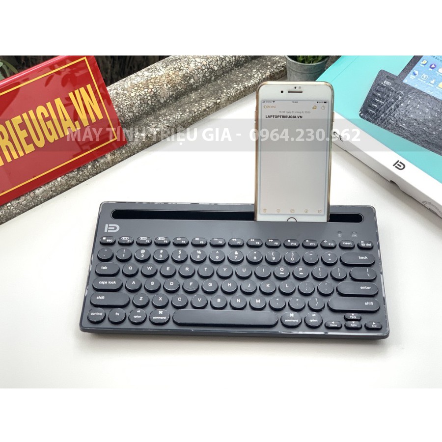 Bàn phím Bluetooth Forter  IK3381 - Hàng Chính Hãng - Bảo Hành 12 Tháng - 1 Đổi 1 Trong 7 Ngày