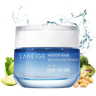 Kem Dưỡng Ẩm Cấp Nước Laneige Water Bank Moisture Cream Ex 50g Chính Hãng