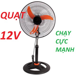 Quạt 12v quạt kẹp bình acquy
