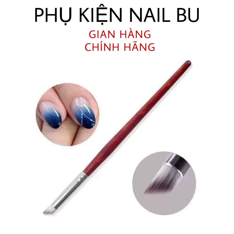Cọ ombre đầu tròn to dặm ombre
