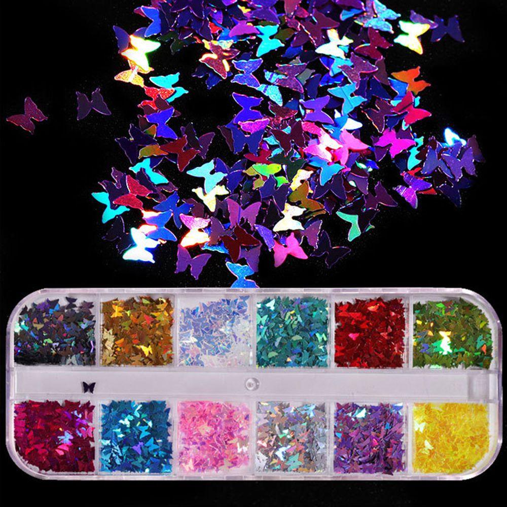 Hộp Sequin Lấp Lánh Ánh Sao Dùng Trang Trí Móng Nghệ Thuật