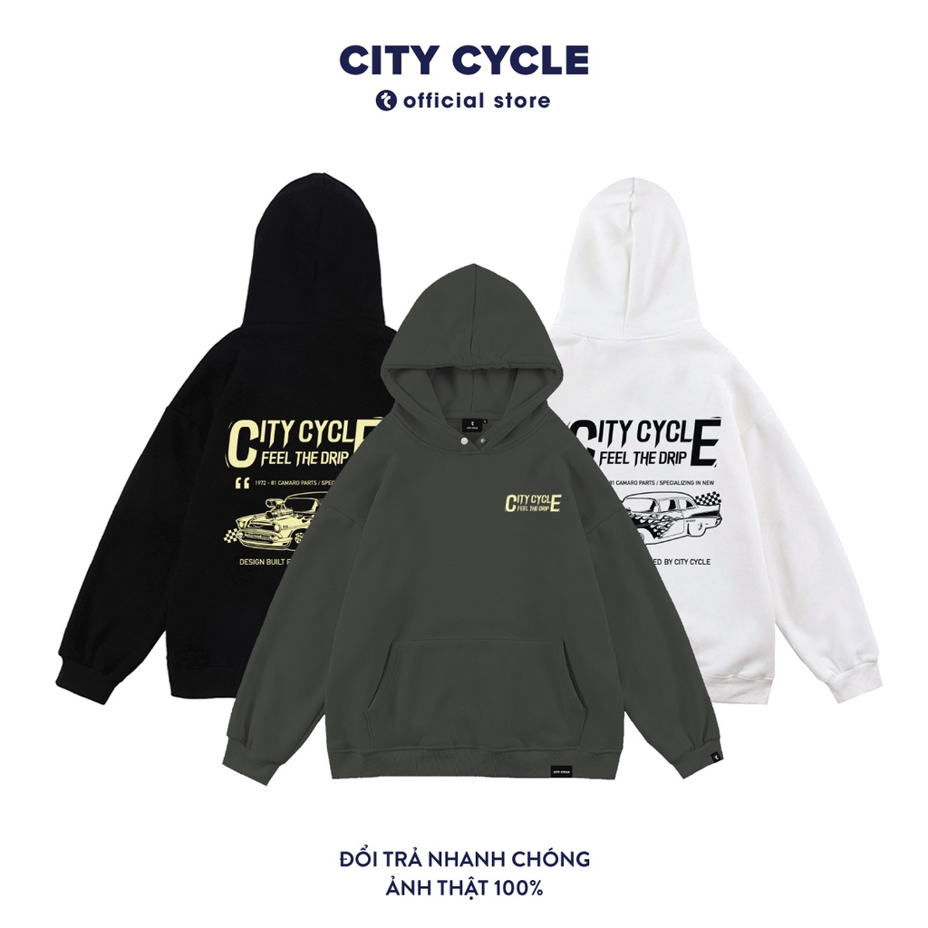 Áo hoodie Speed City Cycle chất hoodie nỉ bông cotton form rộng oversize unisex in hình local brand