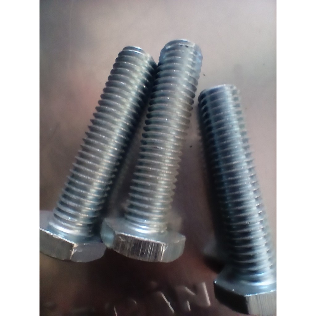 Bulon 14li ren suốt hoặc ren 1 phần bu lon 6 cạnh