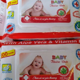 Combo 15 gói giấy ướt Baby wipes