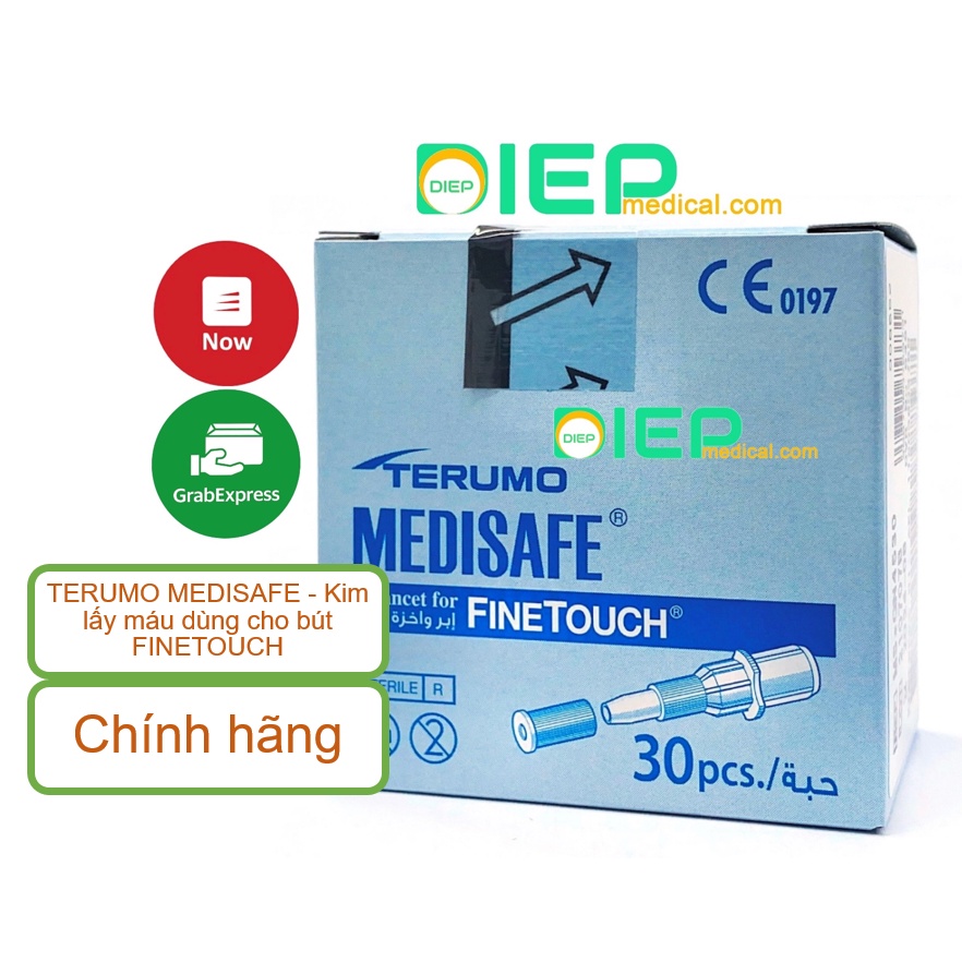 ✅ TERUMO MEDISAFE – Kim lấy máu dùng cho bút FINETOUCH của các dòng máy thử đường huyết Terumo Medisafe (Chính hãng)