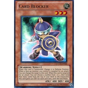 Thẻ bài Yugioh - TCG - Card Blocker / LCGX-EN044'