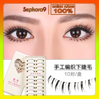 Mi giả thưa mỏng tự nhiên mềm mại Taiwan 10 đôi