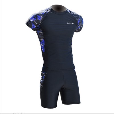 Bộ đồ bơi nam mẫu mới 2020 Quần 5 phân chia nhanh khô nóng nước nóng Quần bơi chống nắng toàn thân áo huấn luyện * | BigBuy360 - bigbuy360.vn