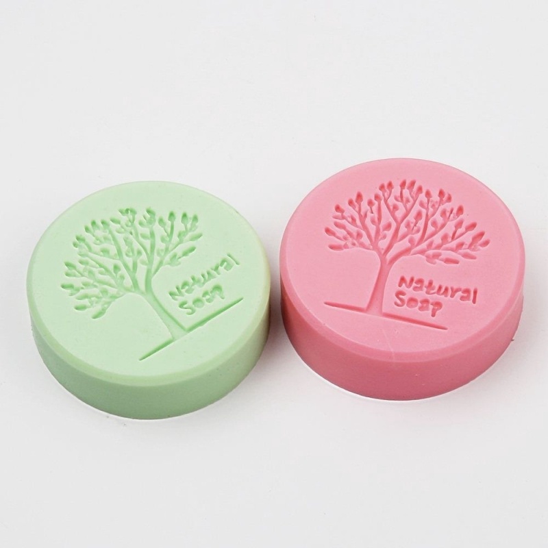 Khuôn silicone làm bánh/ xà phòng hình cây tự nhiên