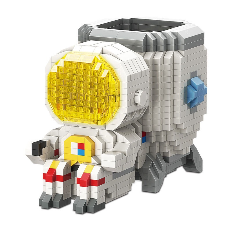 Bộ lắp ráp nhân vật hình phi hành gia SLUBAN nanoblock thiết kế mini dành cho bé