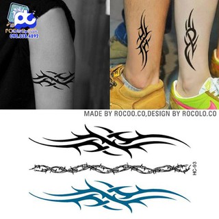 Hình Xăm Dán Tattoo Hoa Văn