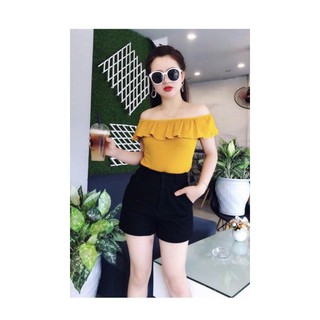 áo trễ vai bèo