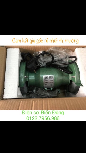 Máy mài hai đá ♥️ FREESHIP ♥️ MÁY MÀI HAI ĐÁ BENCH GRINDER CHUYÊN MÀI SẮT, GỖ, KÉO PHÁ ĐÁ, KIM LOẠI.