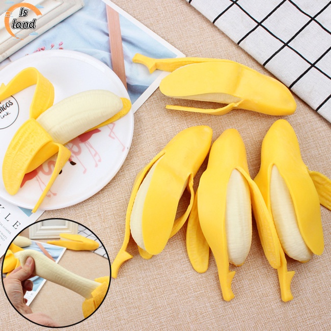 Đồ Chơi Quả Chuối Lột Vỏ Vui Nhộn Giúp Giảm Căng Thẳng