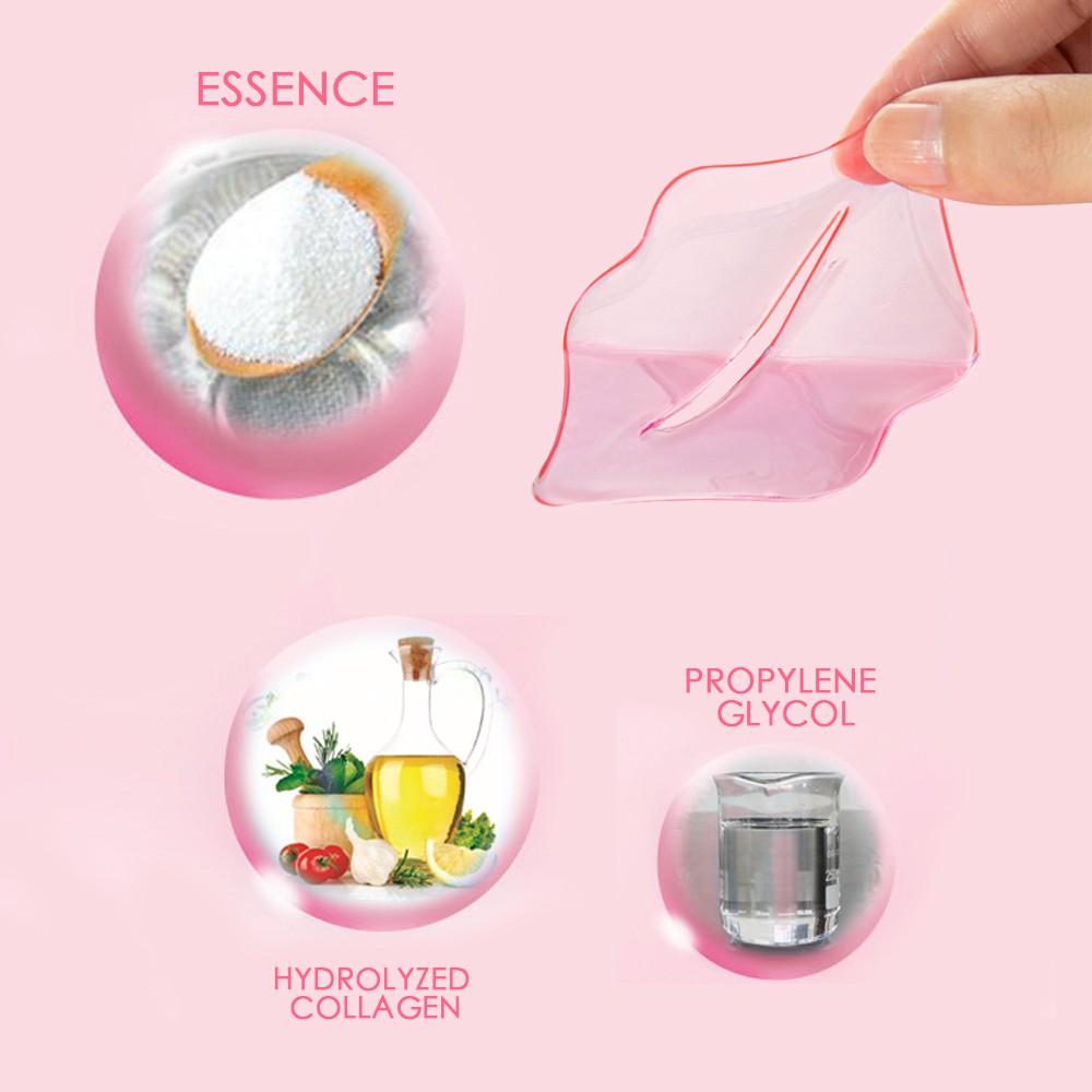 (Hàng Mới Về) Mặt Nạ Môi Collagen Dưỡng Ẩm Chống Nếp Nhăn Và Lão Hóa | BigBuy360 - bigbuy360.vn
