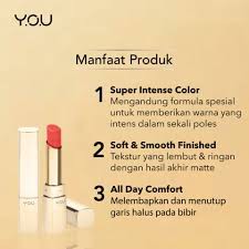 Y.O.U (Hàng Mới Về) Son Lì Trang Điểm Màu Sắc Lâu Trôi | BigBuy360 - bigbuy360.vn