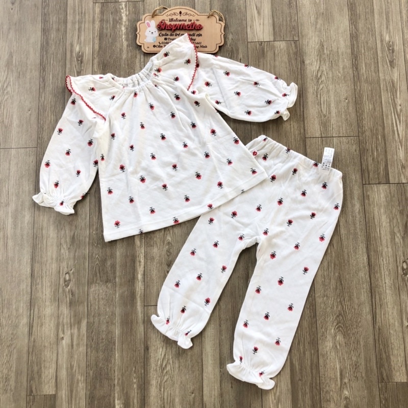 Bộ thu đông dài tay bé gái allo&amp;lugh xuất Hàn chất cotton mềm thoáng