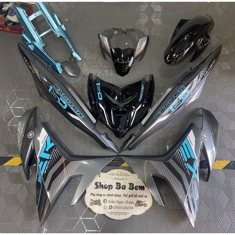 Dàn áo xám đen mặt nạ mxking 10 món ex 2019-2020