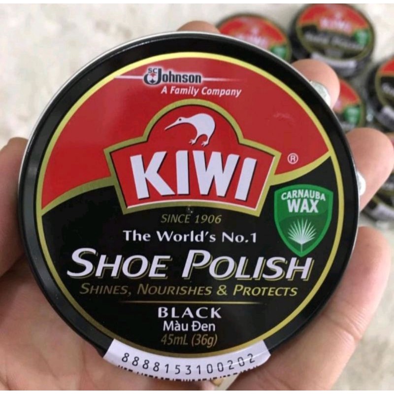 Xi Đánh Giày KIWI Thái Lan Chính Hãng Màu Đen, Nâu