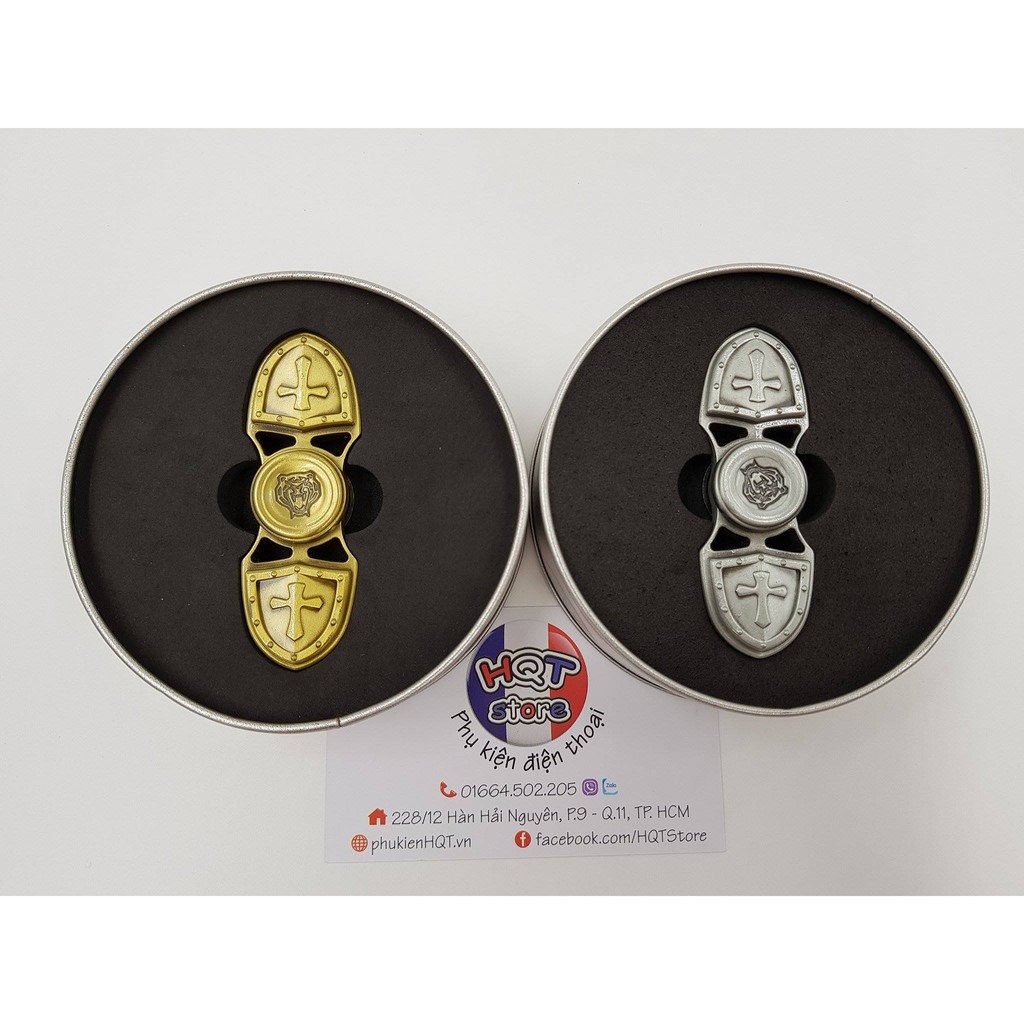 Hand Spinner hình cọp Tiger Crusader 2 cánh