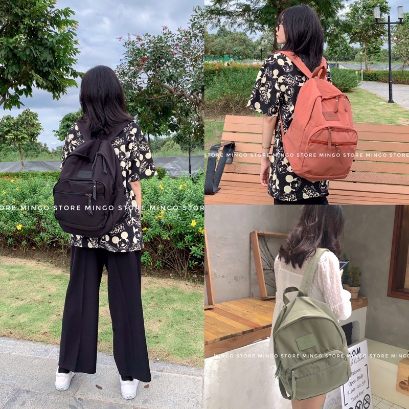 Balo vải dù mềm dáng basic dễ đeo (SHARED BACKPACK)