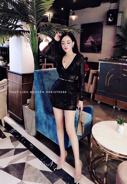 Váy kim sa hàng thiết kế