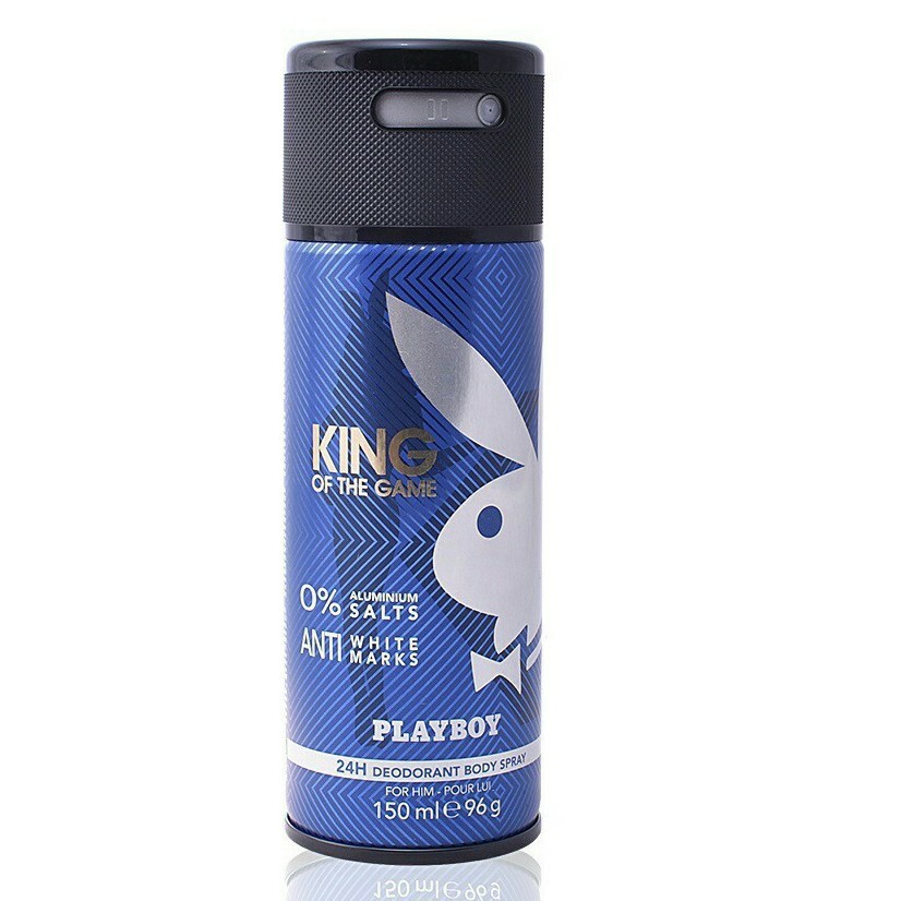 XỊT KHỬ MÙI CHO NAM PLAYBOY - LƯU HƯƠNG SUỐT 24H (150ml))