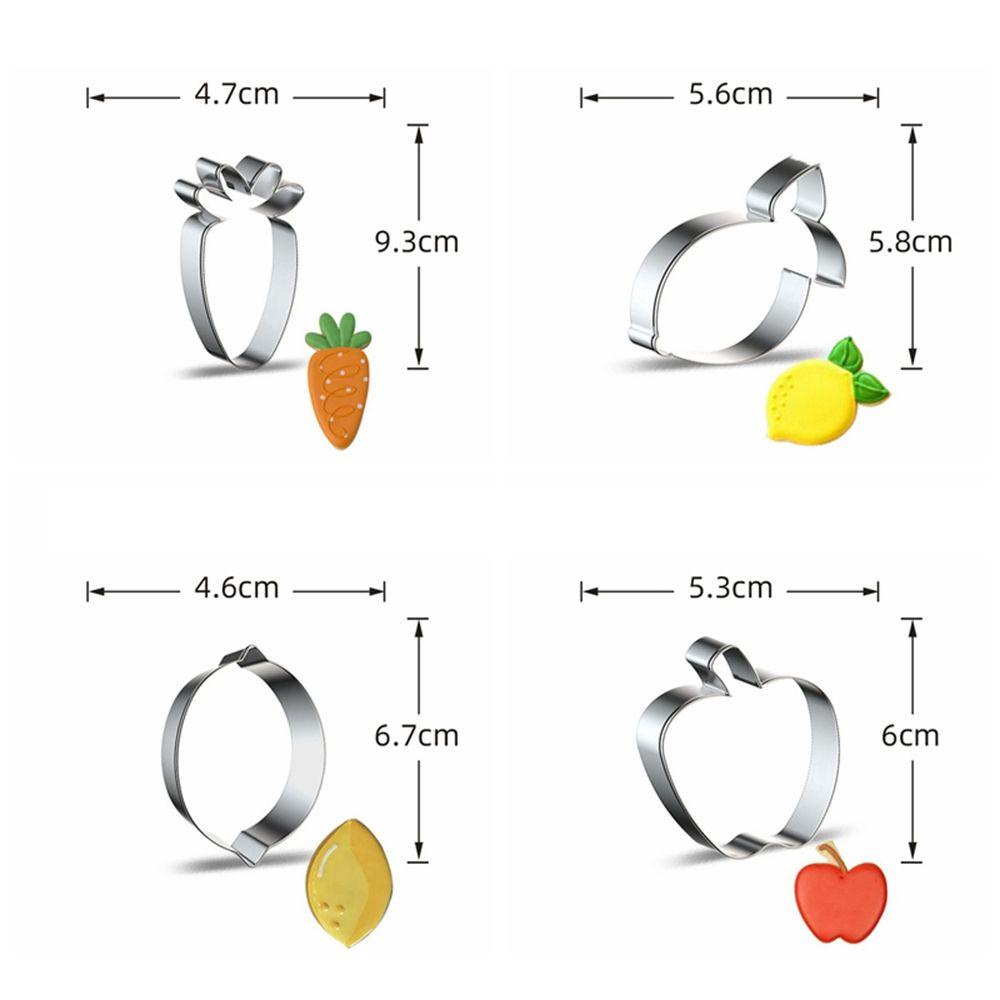 Khuôn Cắt Bánh Quy Hình Trái Cây