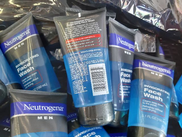 SỮA RỬA MẶT NAM KHÔNG LÀM KHÔ DA Neutrogena Men Invigorating Face Wash FOR MAN 150ML NHẬP MỸ