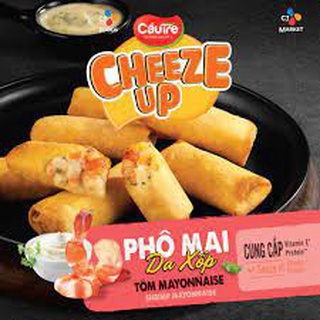 Chả Giò Da Xốp Phô Mai Tôm Mayonnaise Cầu Tre 300gr (hàng lạnh chỉ giao hỏa tốc HCM)