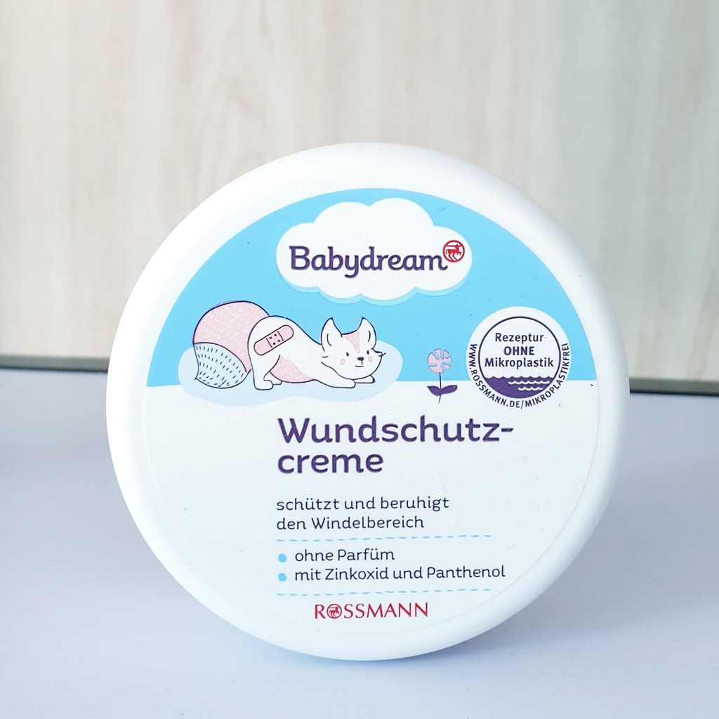 Kem Chống Hăm BABYDREAM Bảo Vệ Làn Da Nhạy Cảm Cho Bé Wundschutz-Creme 150ml