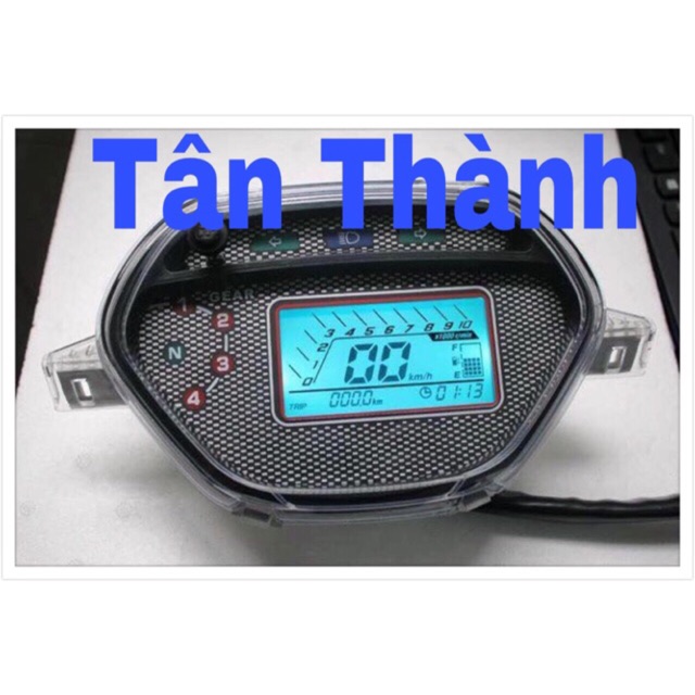 Đồng hồ điện tử LCD wave nhỏ - Tân Thành