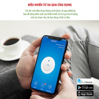 (Wifi RF R2) Công Tắc Thông Minh Sonoff EWelink BASIC RFR2