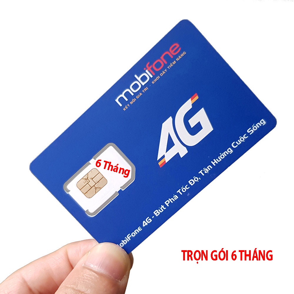 Sim 4G Mobifone SM PHÁT WIFI MAX BĂNG THÔNG, KHÔNG GIỚI HẠN DATA, TỐC ĐỘ CAO 1000p Nội Mạng, 50pNgoạimạng