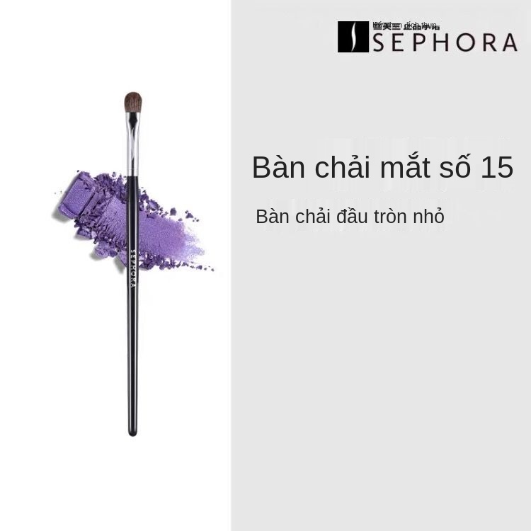Cọ phấn mắt Sephora Blooming Brush số 14 13 15 11 trang điểm lông thú Pony Hair | BigBuy360 - bigbuy360.vn
