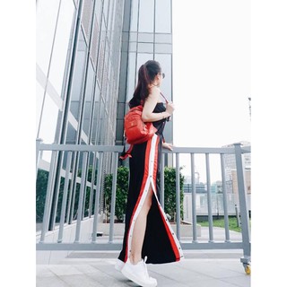 🌈🌈🌈 Jumpsuit kẻ sọc phối nút