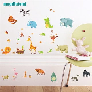 Decal Dán Tường Hình Động Vật Cho Bé
