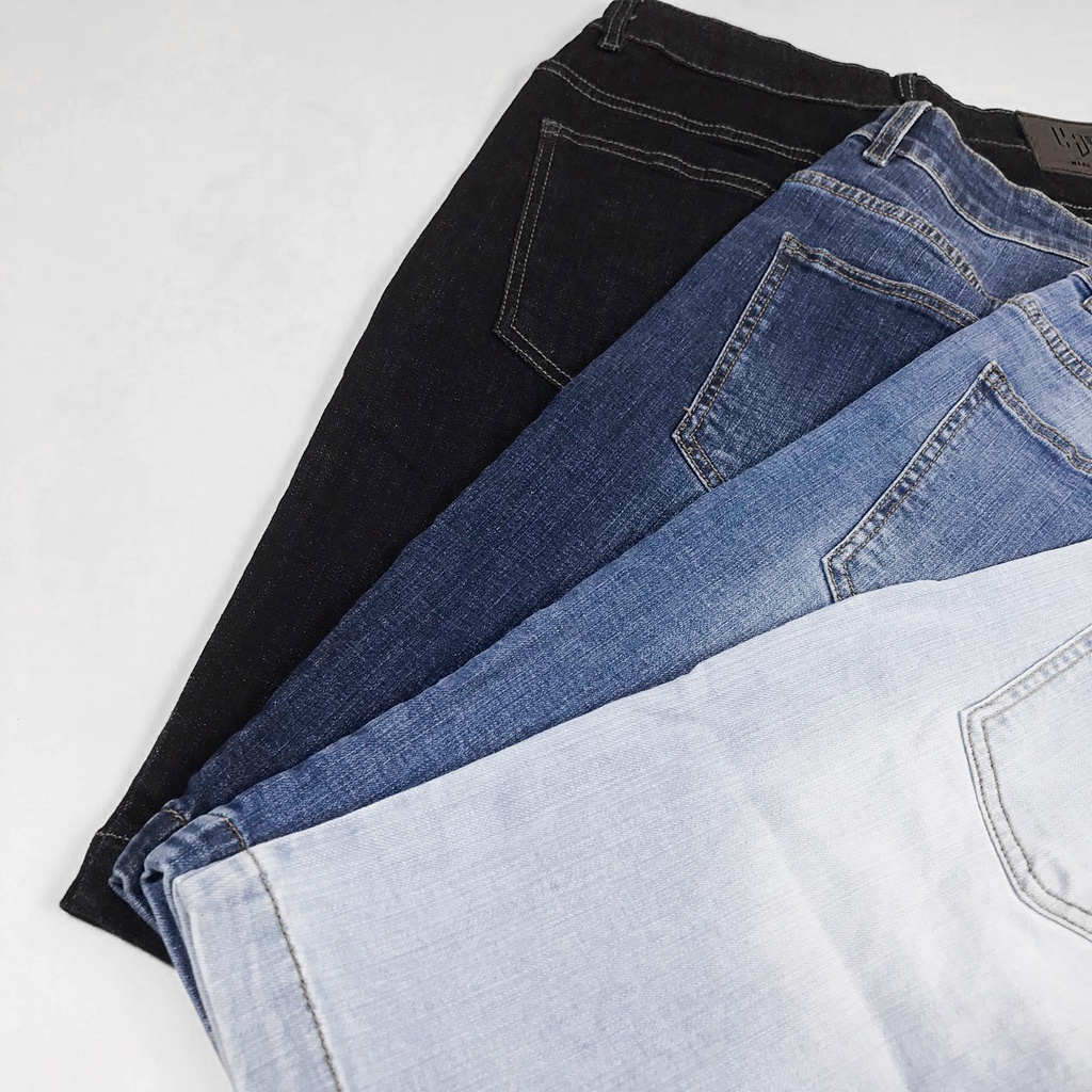 Quần Short Jean Nam H90 Chất Bò Cotton Mềm Cực Kì Co Giãn, Không Bai Gião, Bền Màu HSTJ002