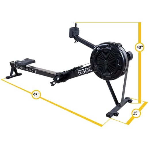Máy tập thể dục tại nhà F500 AIR ROWER tăng sức bền máy tập thể dục toàn thân kiểu chèo thuyền- BẢO HÀNH 5 NĂM