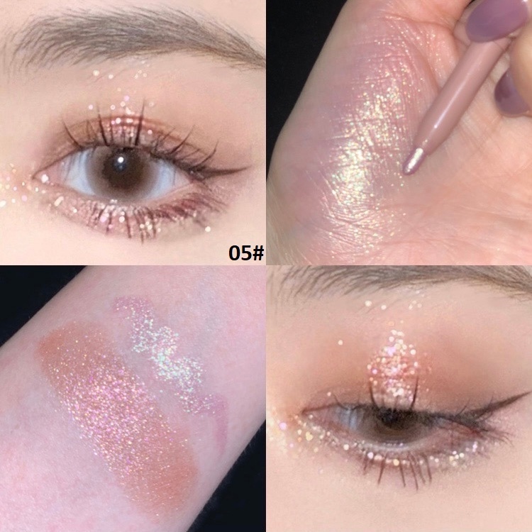 Bút nhũ mắt Novo 2 đầu Star Eyes Clever Lying Silkworm