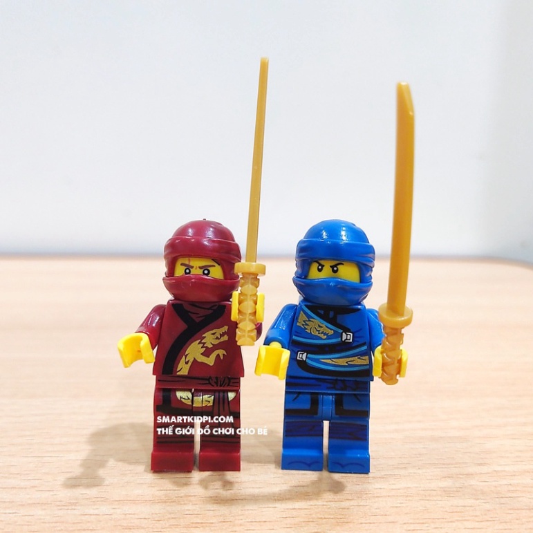 - đồ giải trí Not Lego ninjago - quy mô lắp đặt rồng đỏ của Kai - Hàng đẹp loại 1